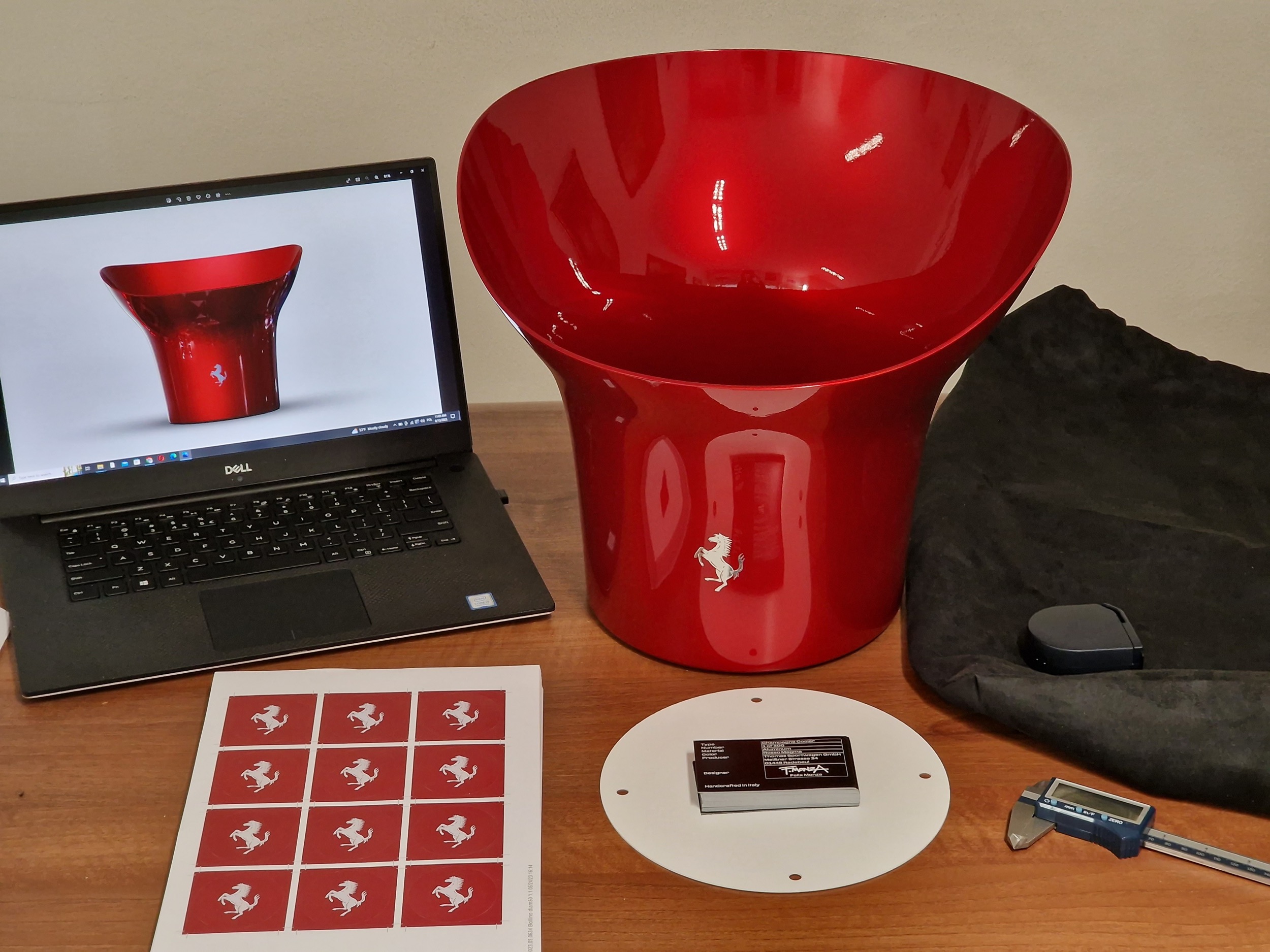 Production of Ferrari Cooler Flexhouse 21