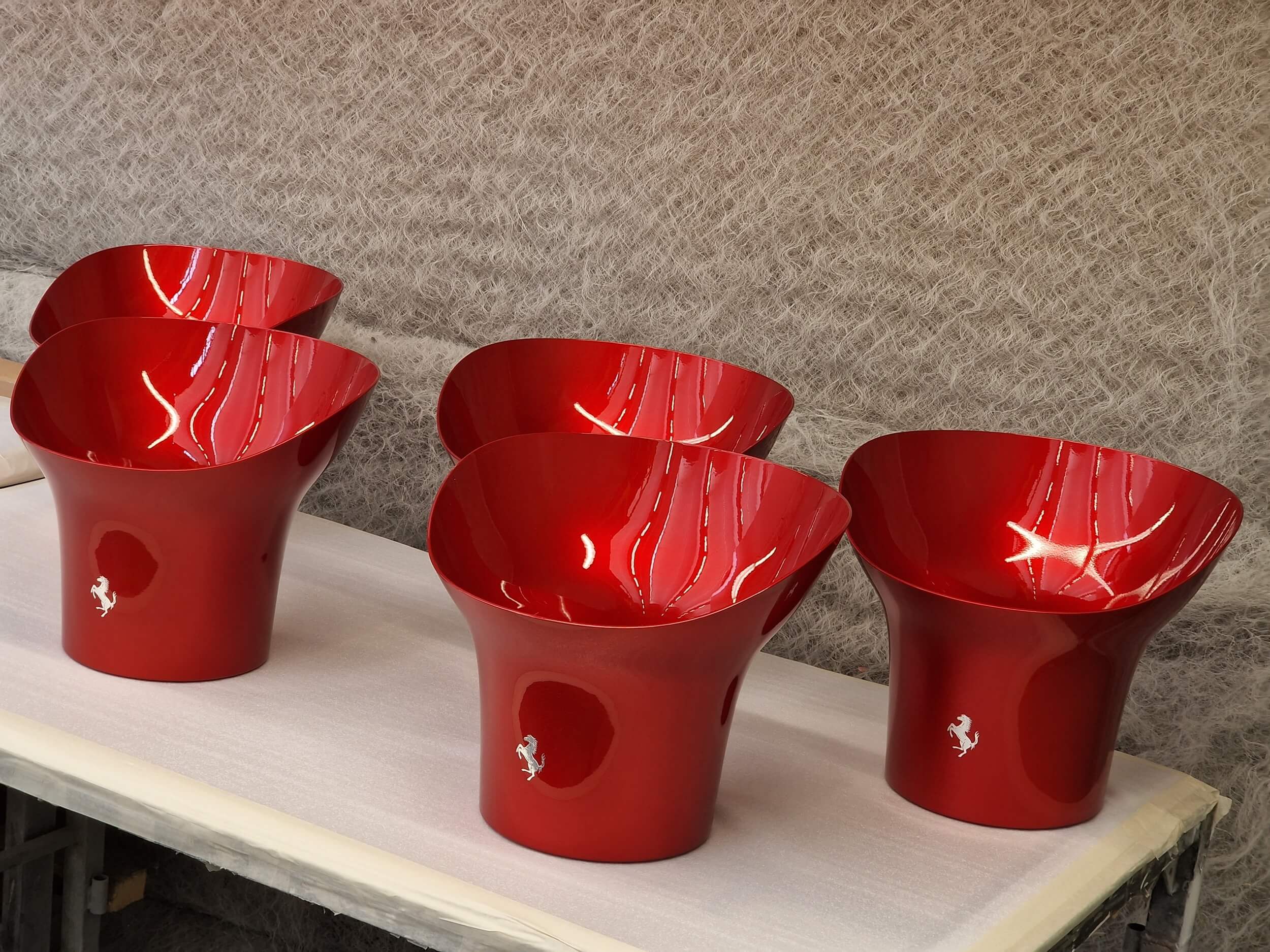 Production of Ferrari Cooler Flexhouse 81