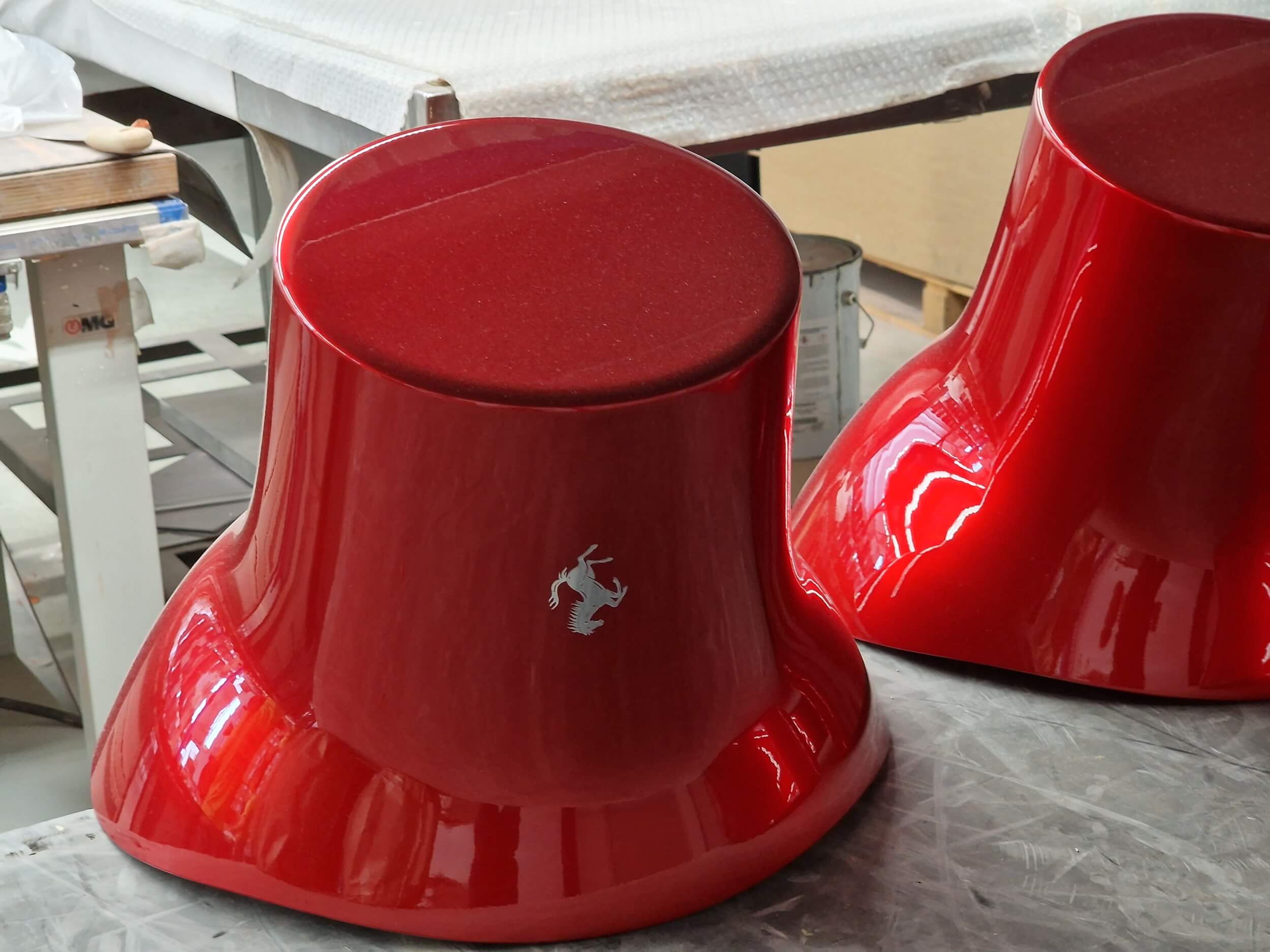 Production of Ferrari Cooler Flexhouse 87