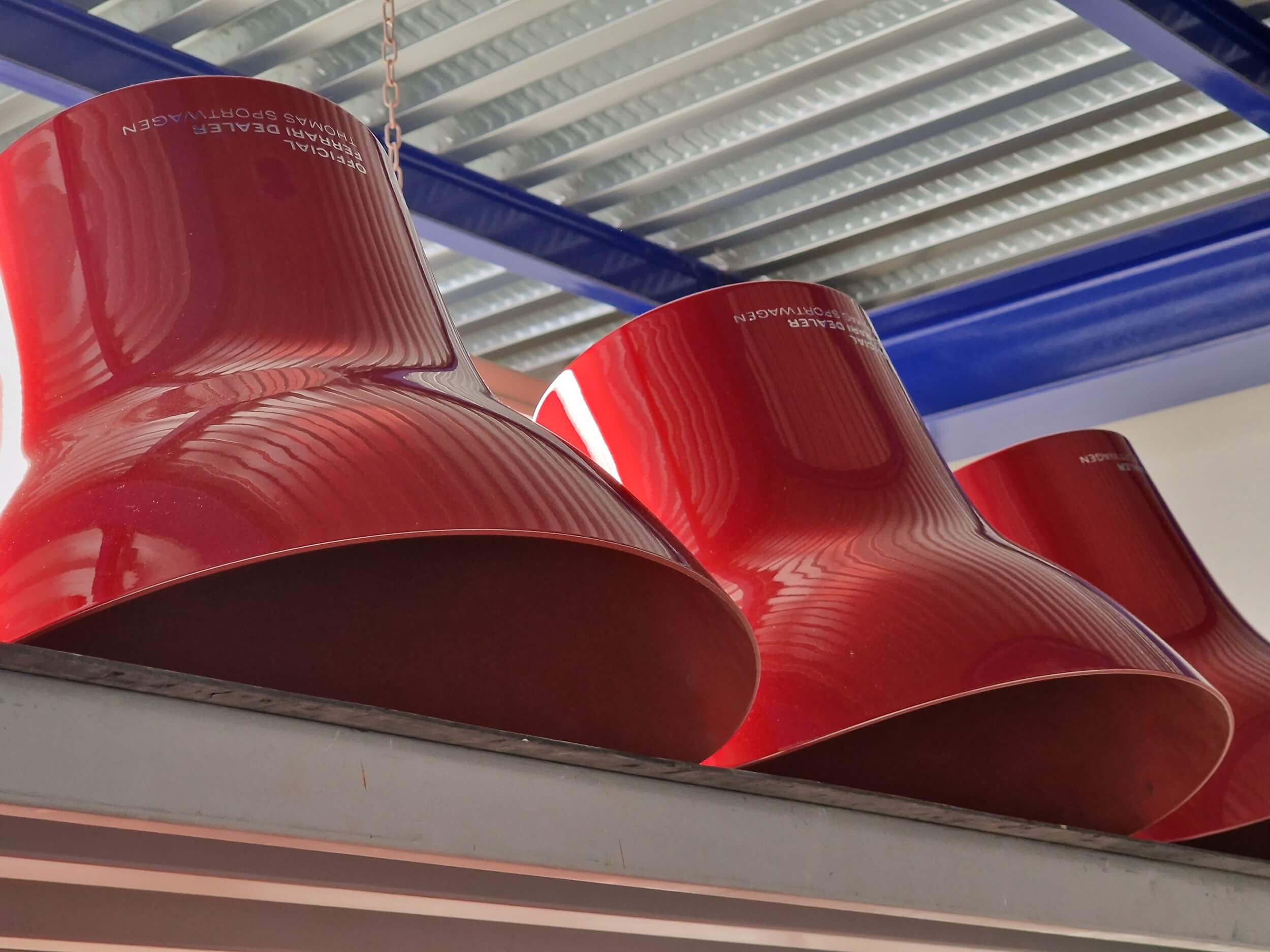 Production of Ferrari Cooler Flexhouse 88